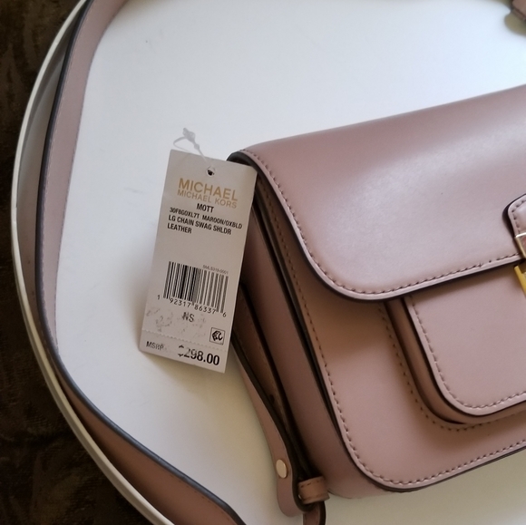 Mk hand bag pink shoulder suze - Picture 10 of 14